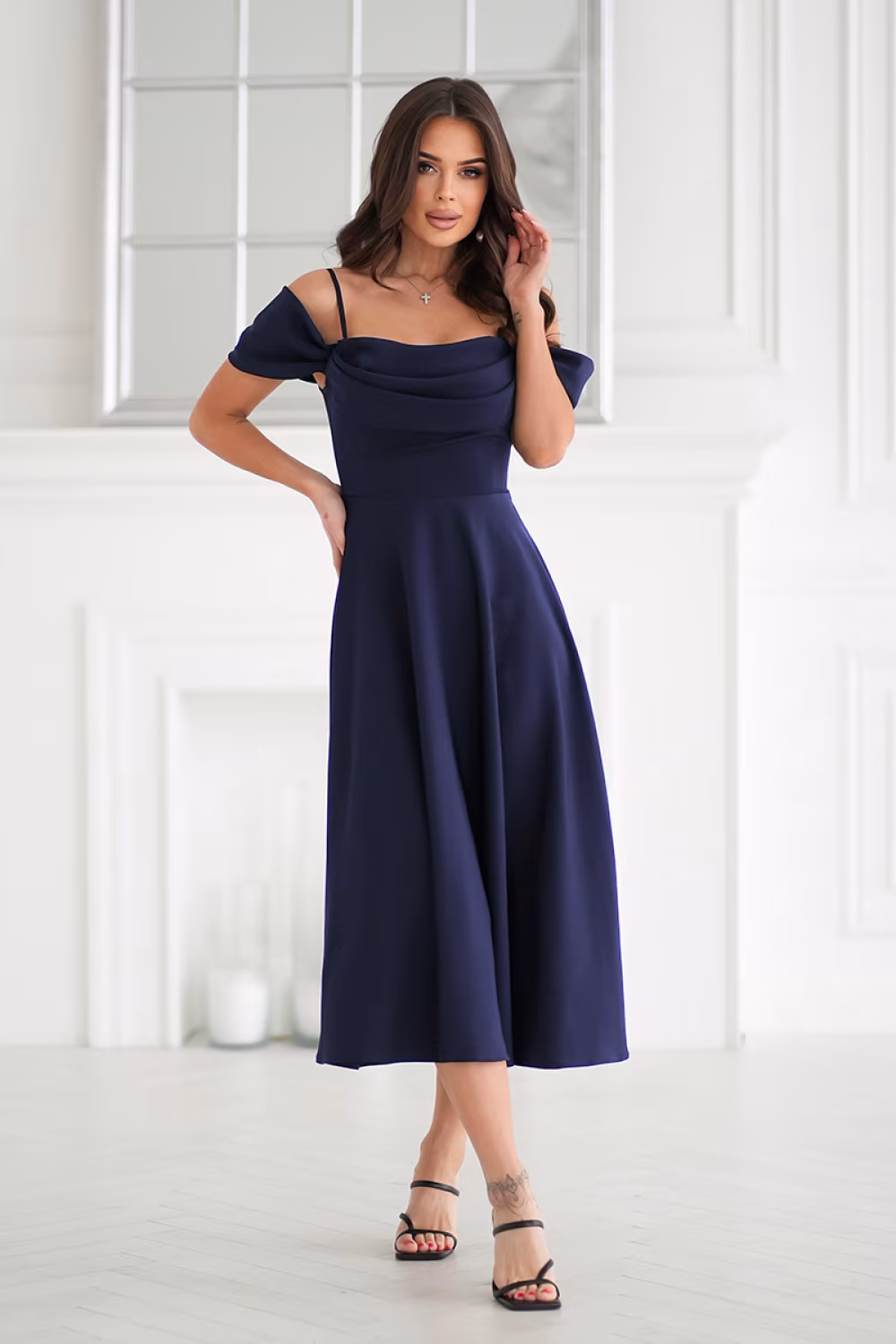 Sukienka Model 325-01 Navy - Bicotone