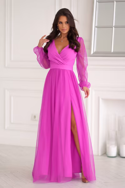 Sukienka Model 302-07 Fuksja - Bicotone — zdjęcie 1
