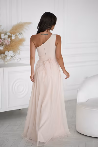Sukienka Model 332-21 Beige - Bicotone — zdjęcie 3