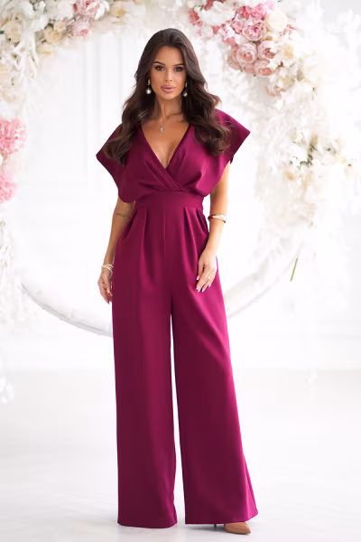 Kombinezon Model 289-10 Bordo - Bicotone — zdjęcie 1
