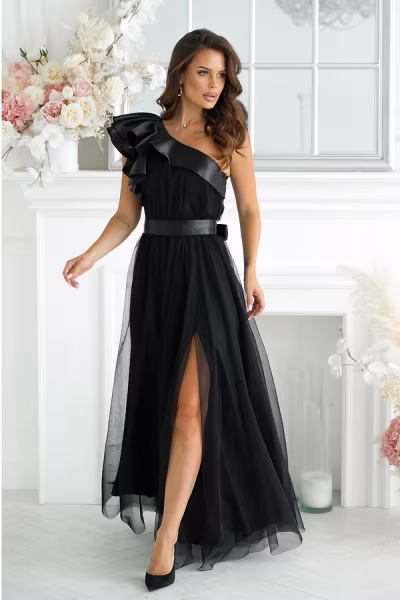 Sukienka Model 315-06 Black - Bicotone — zdjęcie 1