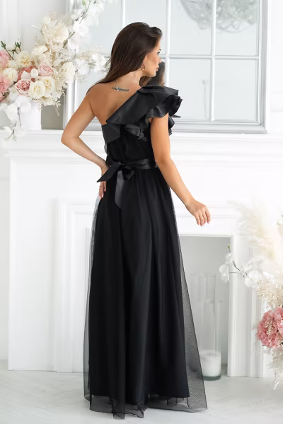 Sukienka Model 315-06 Black - Bicotone — zdjęcie 2