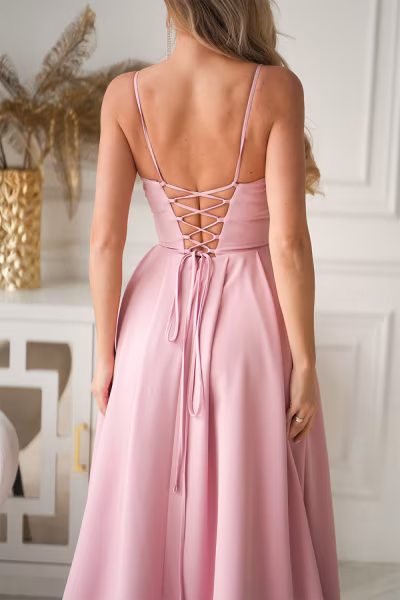 Sukienka Model 341-20 Pink - Bicotone — zdjęcie 3