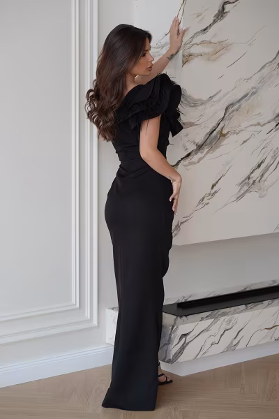 Sukienka Model 313-06 Black - Bicotone — zdjęcie 3