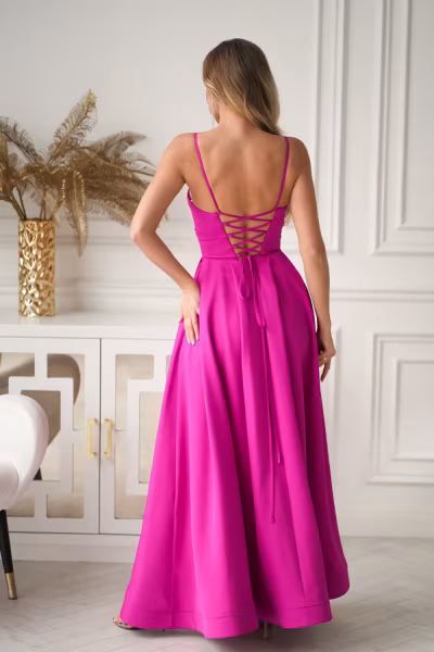 Sukienka Model 341-07 Fuksja - Bicotone — zdjęcie 3