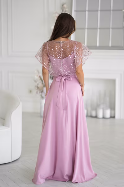 Sukienka Model 333-20 Dirty Pink - Bicotone — zdjęcie 3