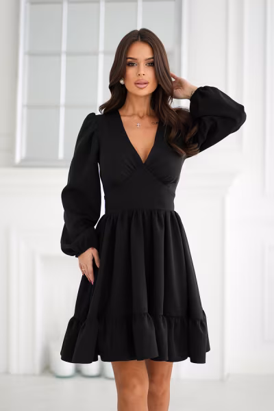 Sukienka Model 322-06 Black - Bicotone — zdjęcie 1