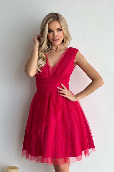 Sukienka Model 270-07 Fuksja - Bicotone — zdjęcie 1