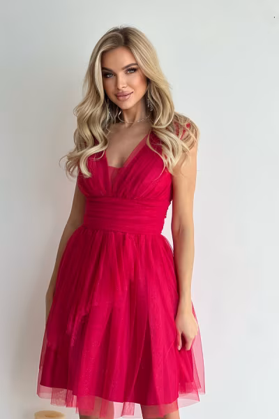 Sukienka Model 270-07 Fuksja - Bicotone — zdjęcie 3
