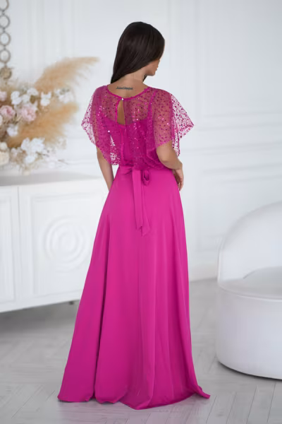 Sukienka Model 333-07 Fuksja - Bicotone — zdjęcie 3