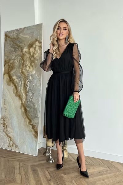Sukienka Model 269-06 Black - Bicotone — zdjęcie 1