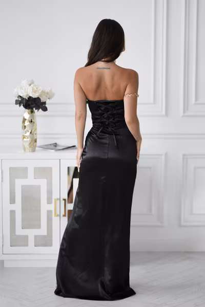 Sukienka Model 335-06 Black - Bicotone — zdjęcie 3