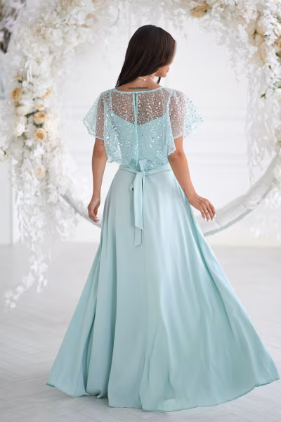Sukienka Model 333-03 Mint - Bicotone — zdjęcie 3