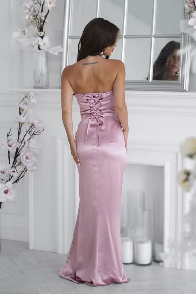 Sukienka Model 335-20 Dirty Pink - Bicotone — zdjęcie 3