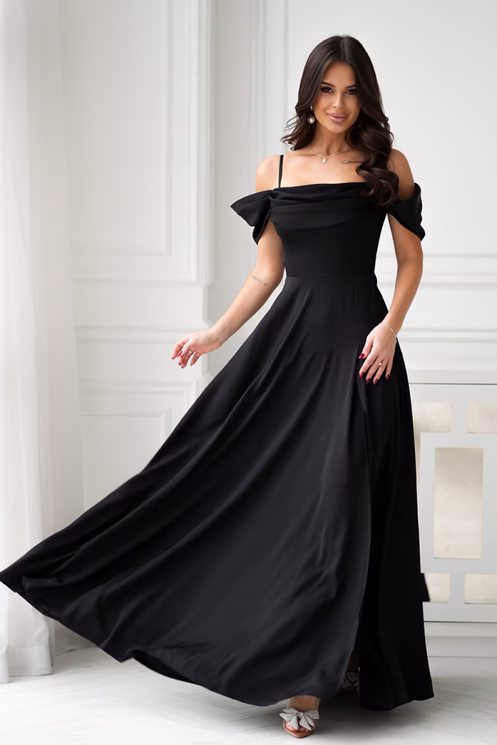 Sukienka Model 320-06 Black - Bicotone
