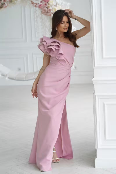 Sukienka Model 313-20 Dirty Pink - Bicotone — zdjęcie 1
