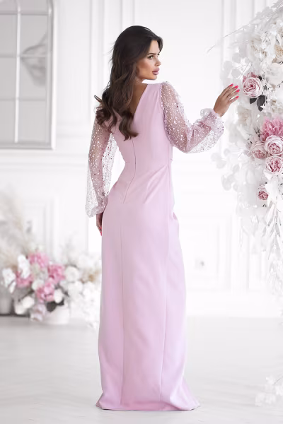Sukienka Model 314-20 Dirty Pink - Bicotone — zdjęcie 2
