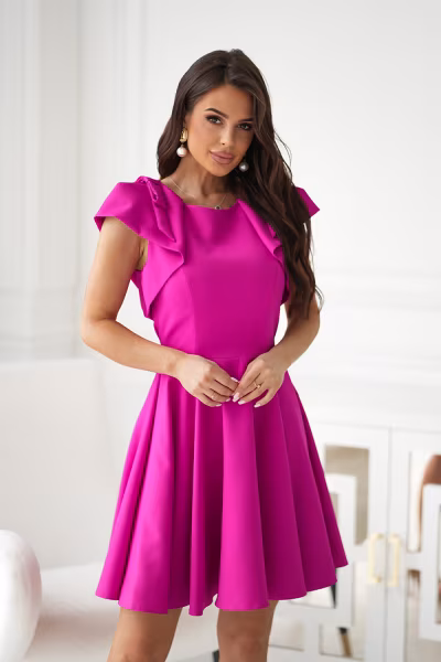 Sukienka Model 329-07 Fuksja - Bicotone — zdjęcie 1