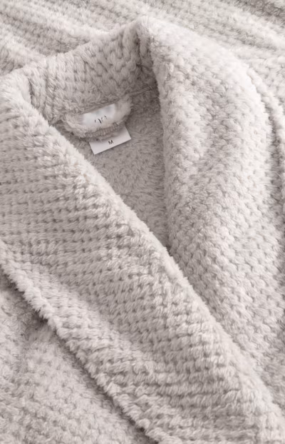 Szlafrok Damski Model Lauren 223341 Grey - Momenti Per Me — zdjęcie 3