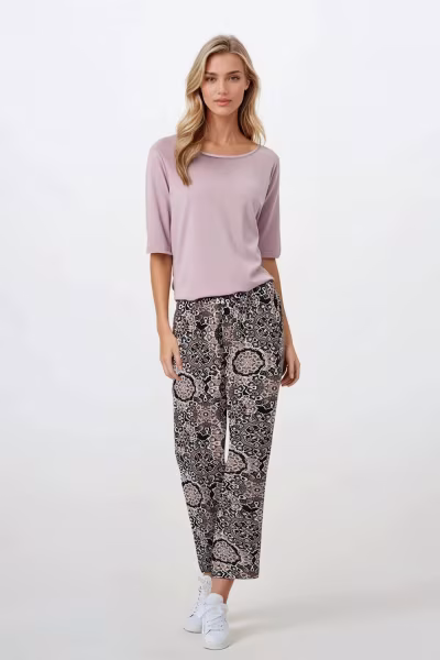 Piżama Damska Model Desert Rose 223128 Pink - Momenti Per Me — zdjęcie 1