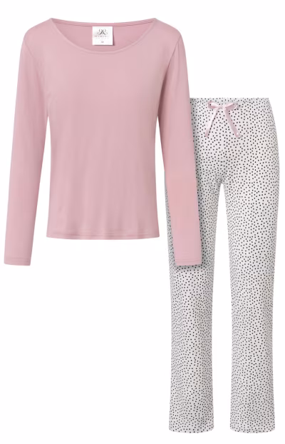 Piżama Damska Model Infinity 177104 Pink - Momenti Per Me — zdjęcie 3