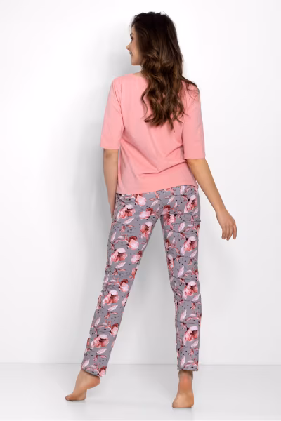 Piżama Damska Model Only You 223881 Peach - Momenti Per Me — zdjęcie 2