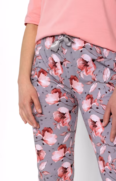 Piżama Damska Model Only You 223881 Peach - Momenti Per Me — zdjęcie 3
