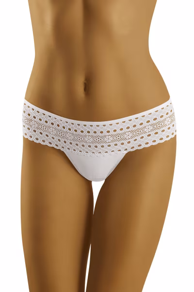 Stringi Szorto-stringi Model Eco-Fo White - Wolbar — zdjęcie 1