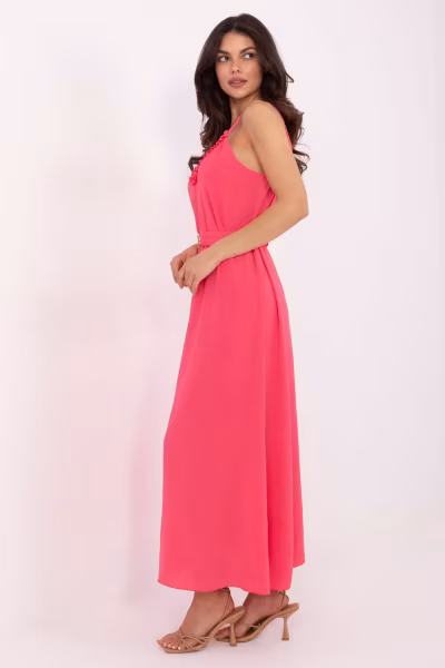 Sukienka Model TW-SK-BI-1458-1.64 Coral - Och Bella — zdjęcie 2