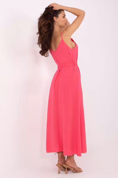 Sukienka Model TW-SK-BI-1458-1.64 Coral - Och Bella — zdjęcie 3