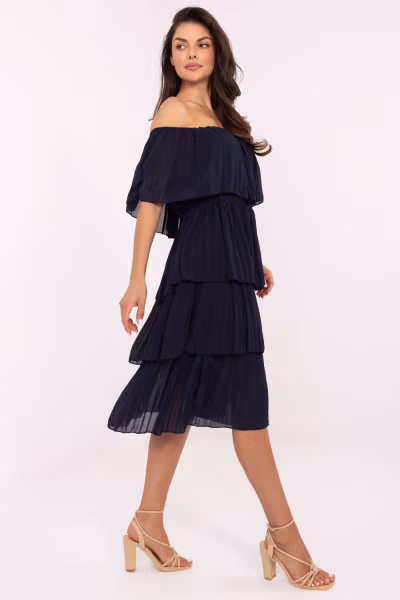 Sukienka Model TW-SK-BI-2120.69 Navy - Och Bella — zdjęcie 2