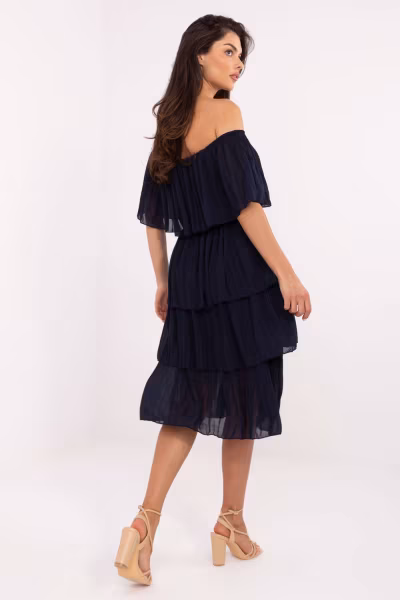 Sukienka Model TW-SK-BI-2120.69 Navy - Och Bella — zdjęcie 3
