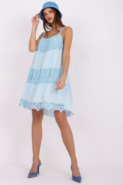 Sukienka Model TW-SK-BI-81593.28 Light Blue - Och Bella — zdjęcie 1