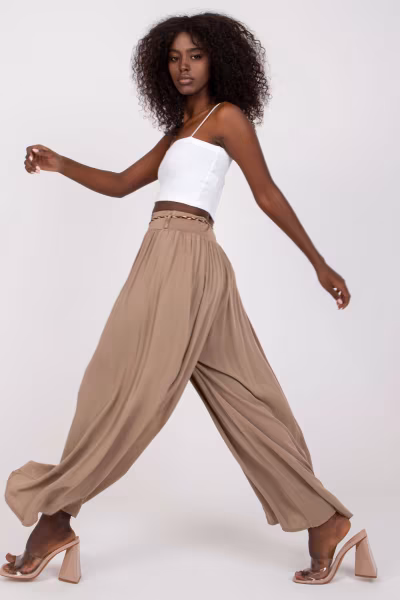 Spodnie Damskie Model TW-SP-BI-81733.14 Beige - Och Bella — zdjęcie 1