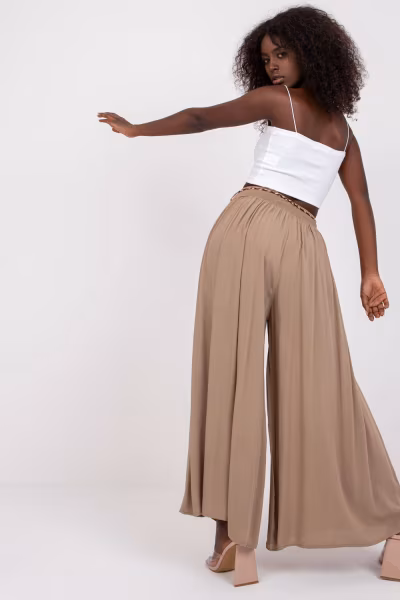 Spodnie Damskie Model TW-SP-BI-81733.14 Beige - Och Bella — zdjęcie 2