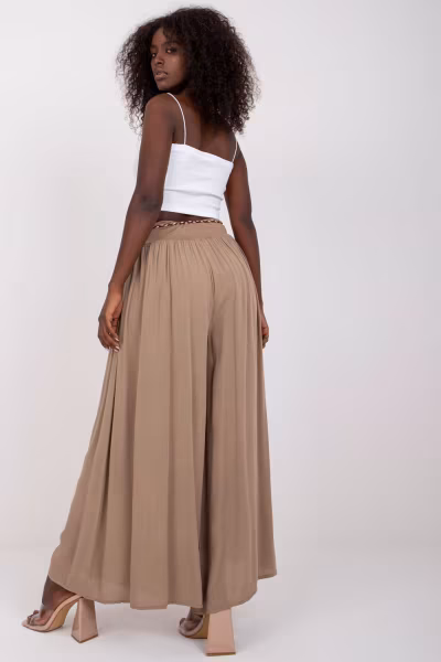 Spodnie Damskie Model TW-SP-BI-81733.14 Beige - Och Bella — zdjęcie 3