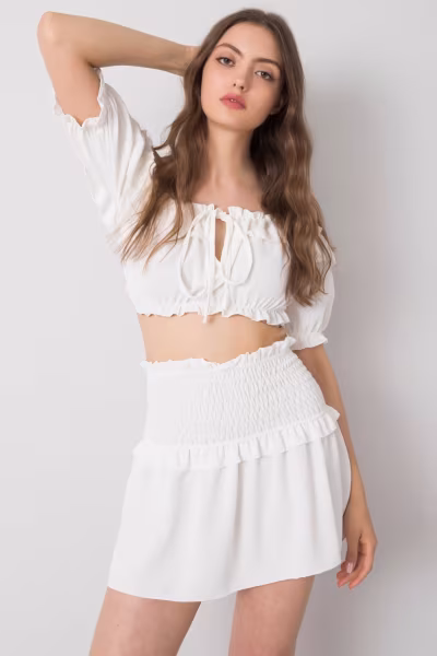 Spódnica Model TW-SD-BI-26716.47 White - Och Bella — zdjęcie 1