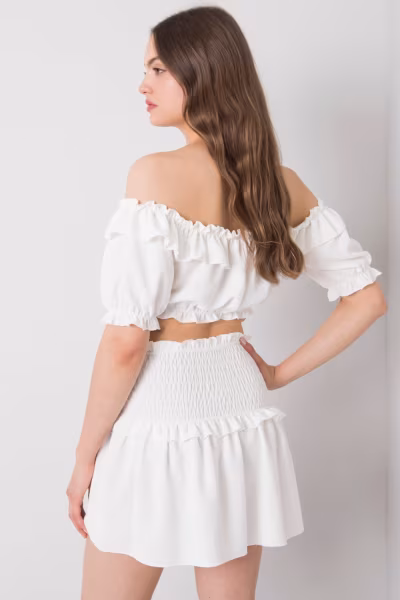Spódnica Model TW-SD-BI-26716.47 White - Och Bella — zdjęcie 3