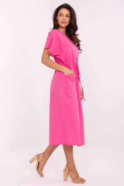 Sukienka Model TW-SK-BI-6-2041.89 Pink - Och Bella — zdjęcie 2
