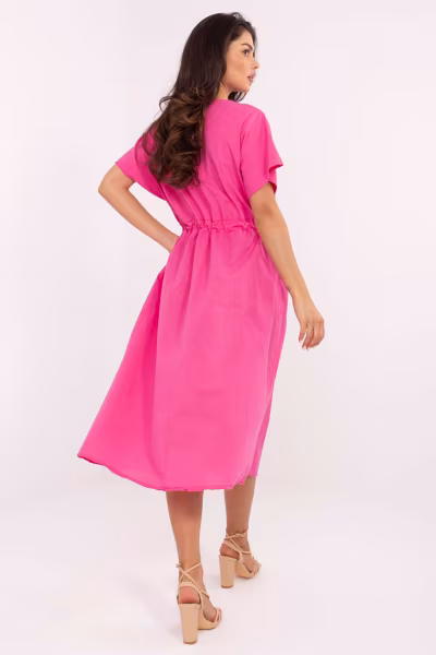Sukienka Model TW-SK-BI-6-2041.89 Pink - Och Bella — zdjęcie 3