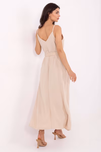Sukienka Model TW-SK-BI-1458-1.64 Beige - Och Bella — zdjęcie 3