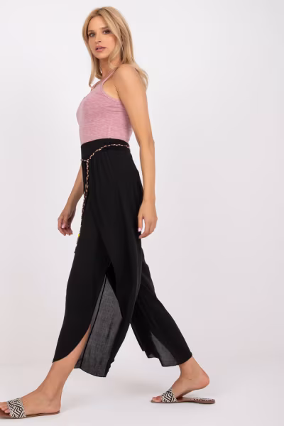 Spodnie Damskie Model TW-SP-BI-81378.24P Black - Och Bella — zdjęcie 2