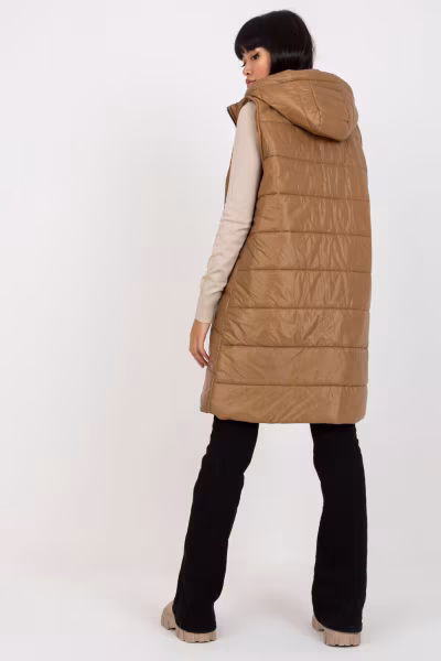 Kamizelka Model TW-KZ-BI-82019.09 Light Brown - Och Bella — zdjęcie 3