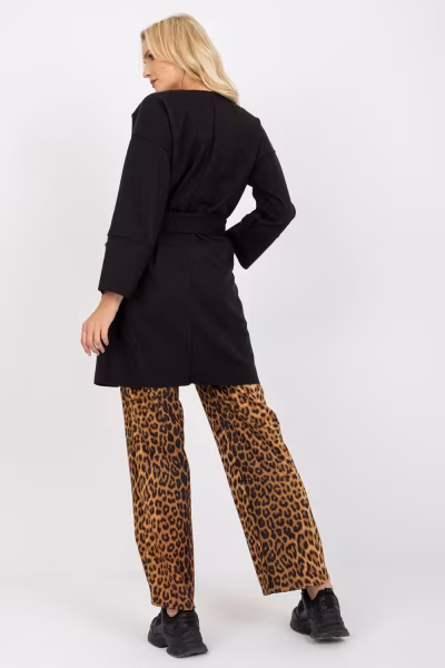 Płaszcz Damski Model TW-PL-BE-M125.21 Black - Och Bella — zdjęcie 3