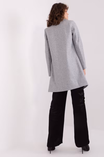 Płaszcz Damski Model TW-PL-BI-23314.00P Grey - Och Bella — zdjęcie 3