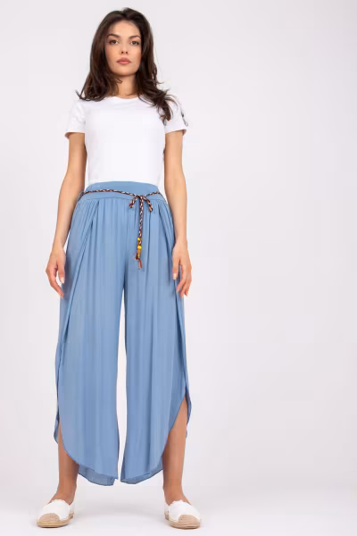 Spodnie Damskie Model TW-SP-BI-81378.24P Light Blue - Och Bella — zdjęcie 2