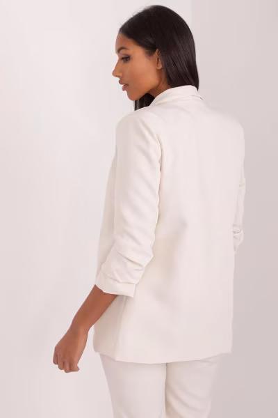 Marynarka Model TW-ZT-BI-24155a.01X Light Beige - Och Bella — zdjęcie 3