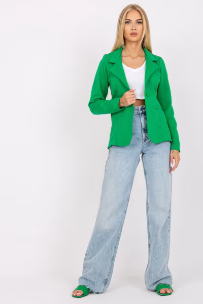 Żakiet Model TW-ZT-OB034.12 Green - Och Bella — zdjęcie 1