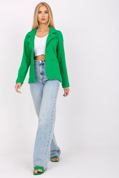 Żakiet Model TW-ZT-OB034.12 Green - Och Bella — zdjęcie 3