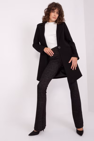 Płaszcz Damski Model TW-PL-BI-23314.00P Black - Och Bella — zdjęcie 2
